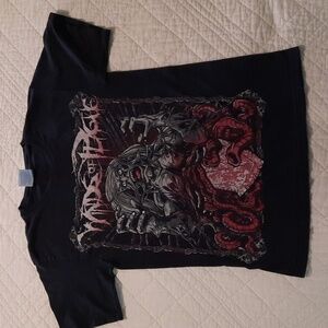 Winds of Plague Heavy Metal band tee, Y2K, size small, black